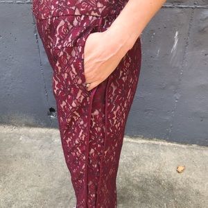 J. Crew Lacey Tuxedo Track Pants